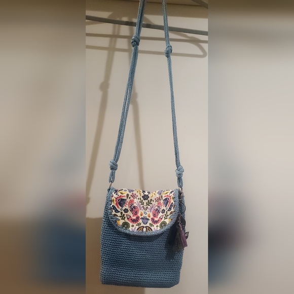 Sakroots Sayulita Hand-crocheted Flap Crossbody Bag - Picture 5 of 15